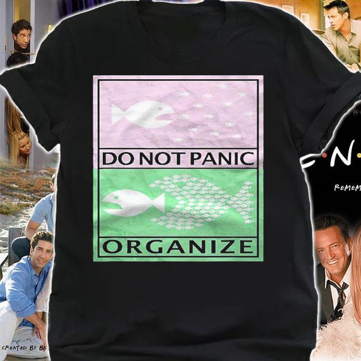 Do Not Panic Organize  Money Sharing Stock Market Analytics Shirt shirt