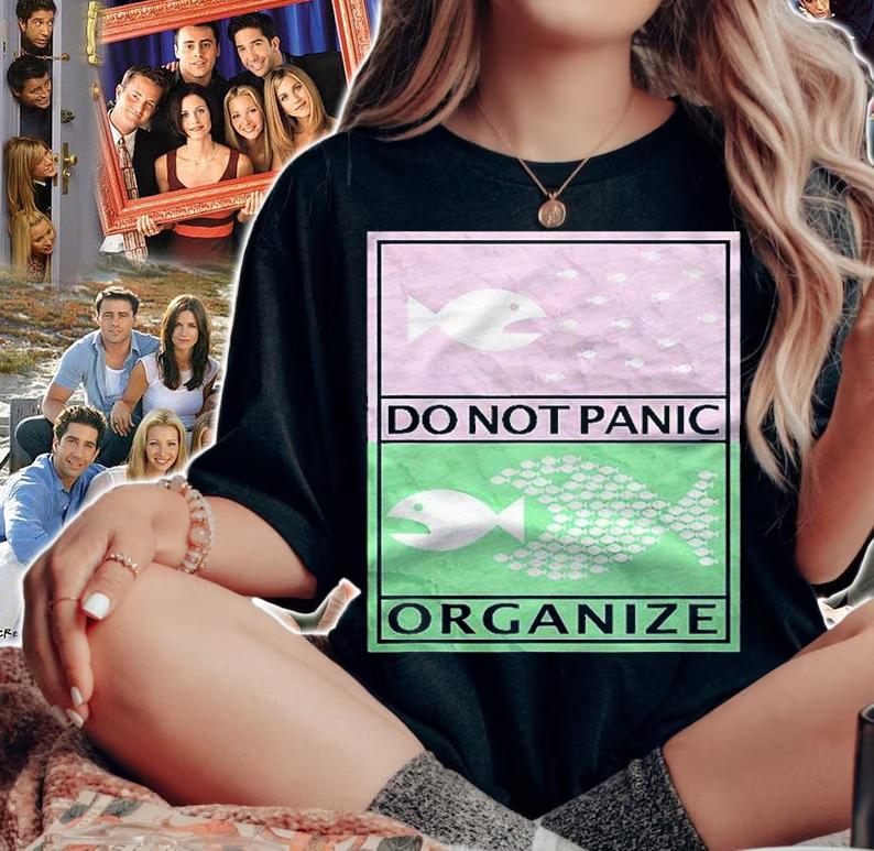 Do Not Panic Organize  Money Sharing Stock Market Analytics Shirt woman shirt