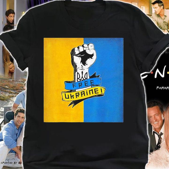 Free Ukraine I Stand With Ukraine Pray For Ukraine T-Shirt shirt