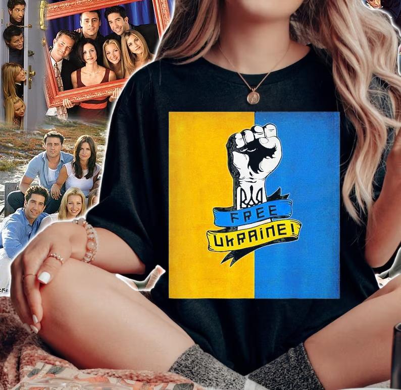 Free Ukraine I Stand With Ukraine Pray For Ukraine T-Shirt woman shirt