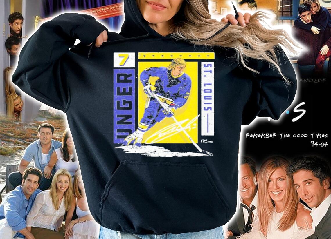 Garry Unger St. Louis Card Stat Hockey Signatures Shirt hoodie