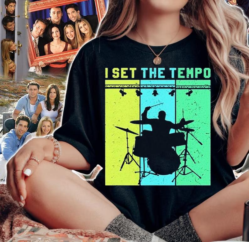 I Set The Tempo Lead Drummer T-Shirt woman shirt