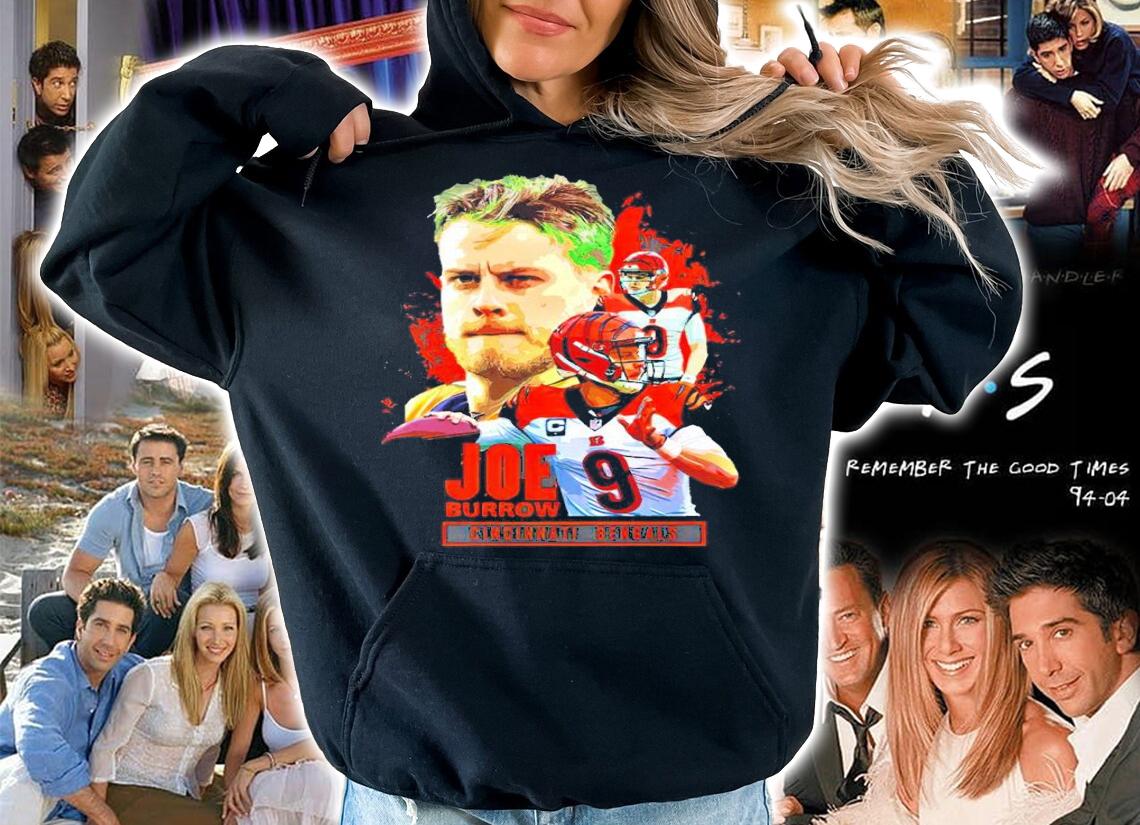 Joe Burrow 9 Cincinnati Bengals Football Shirt hoodie