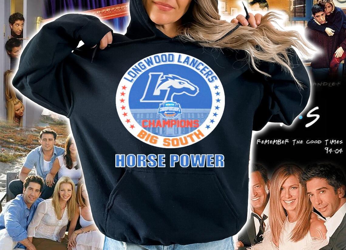 Longwood Lancers 2022 Big South Champions Horse Power Shirt hoodie