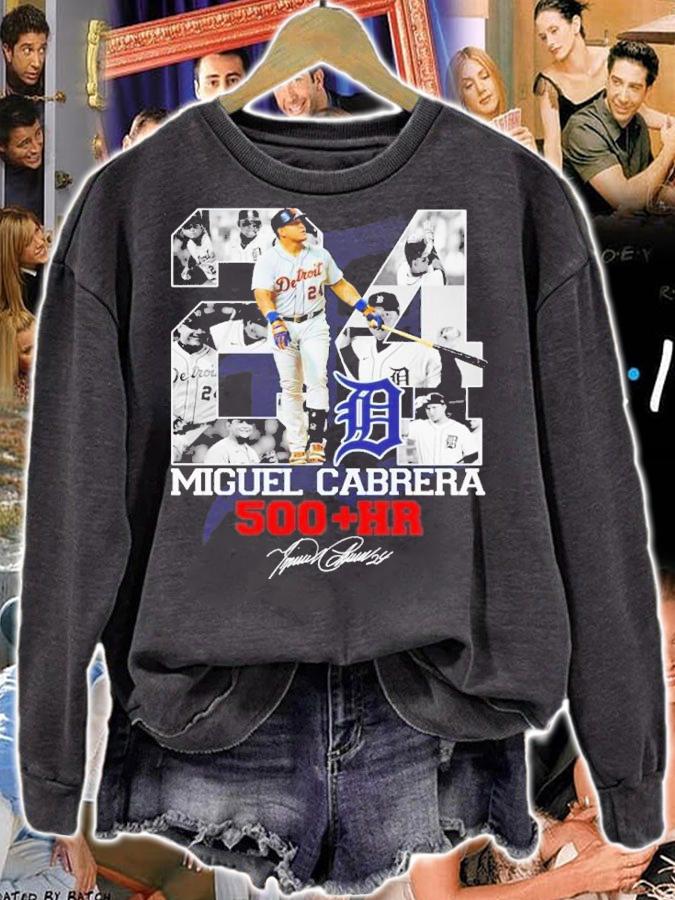 Miguel Cabrera 500 HR signature shirt