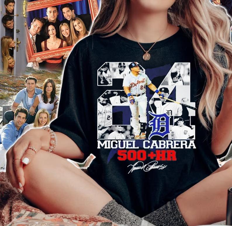 Miguel Cabrera 500 HR signature shirt