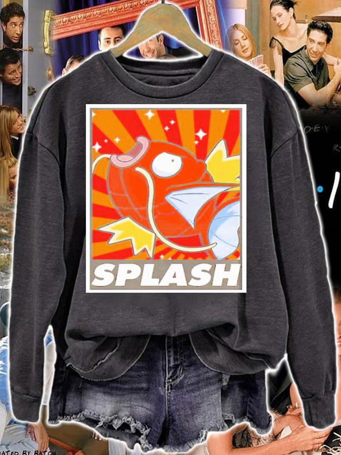Obey To Splash Qwertee Shirt sweatshirt