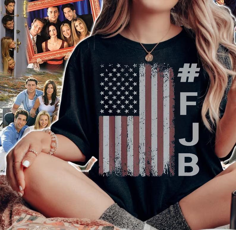 Pro America F.J.B USA Flag Vintage T-Shirt