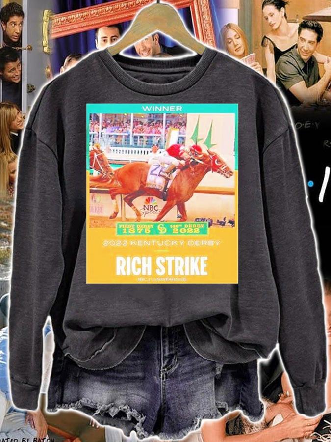 Rich Strike Beats The Odds To Win The 2022 Kentucky Derby T-Shirt sweatshirt