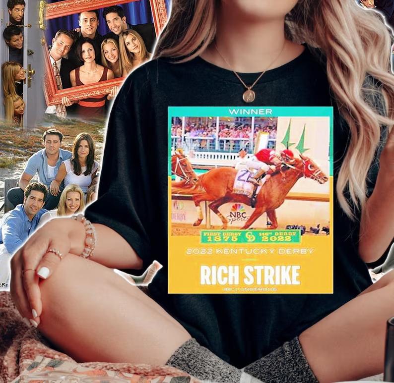 Rich Strike Beats The Odds To Win The 2022 Kentucky Derby T-Shirt woman shirt