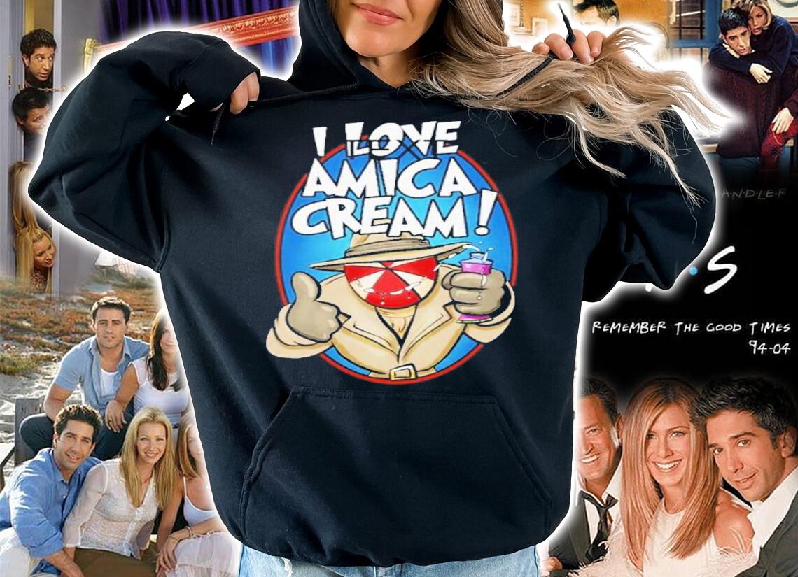 That Umbrella I Love Amica Cream Shirt hoodie