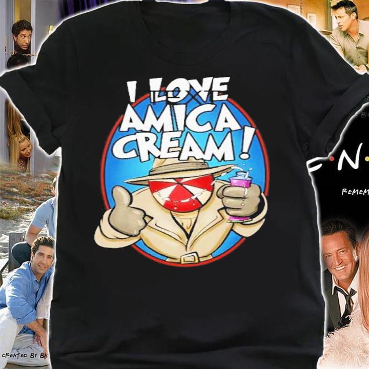That Umbrella I Love Amica Cream Shirt shirt