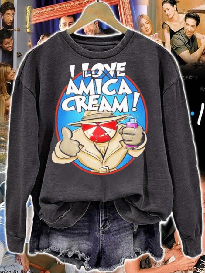 That Umbrella I Love Amica Cream Shirt sweatshirt