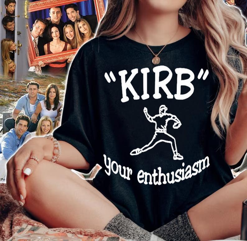George Kirby Kirb Your Enthusiasm T-Shirt woman shirt