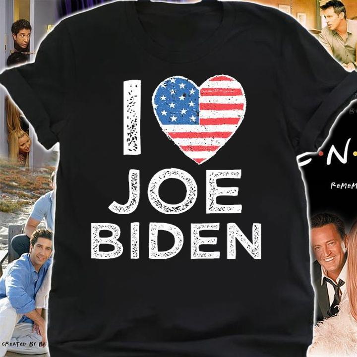I Love Joe Biden,Support Joe Biden Trendy T-Shirt shirt