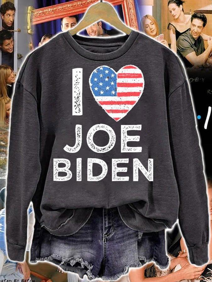 I Love Joe Biden,Support Joe Biden Trendy T-Shirt sweatshirt
