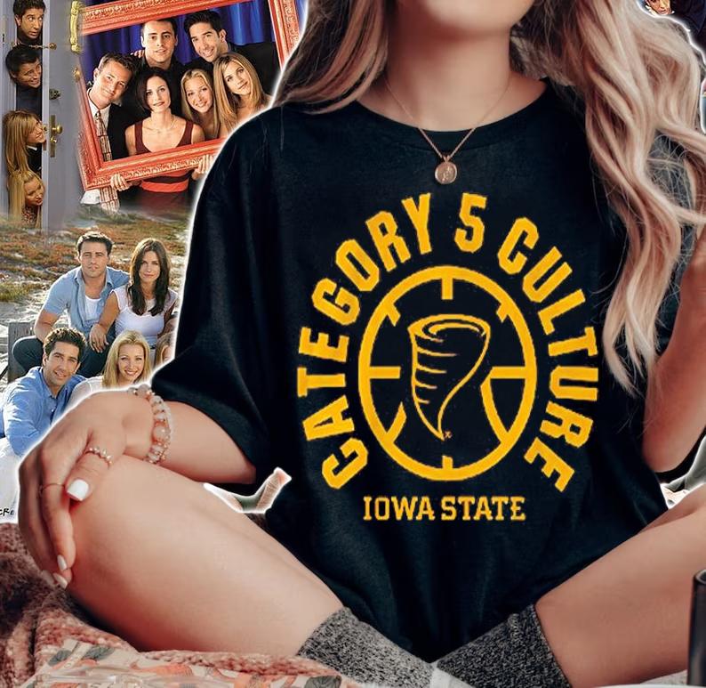 Iowa State Category 5 Culture T-Shirt woman shirt