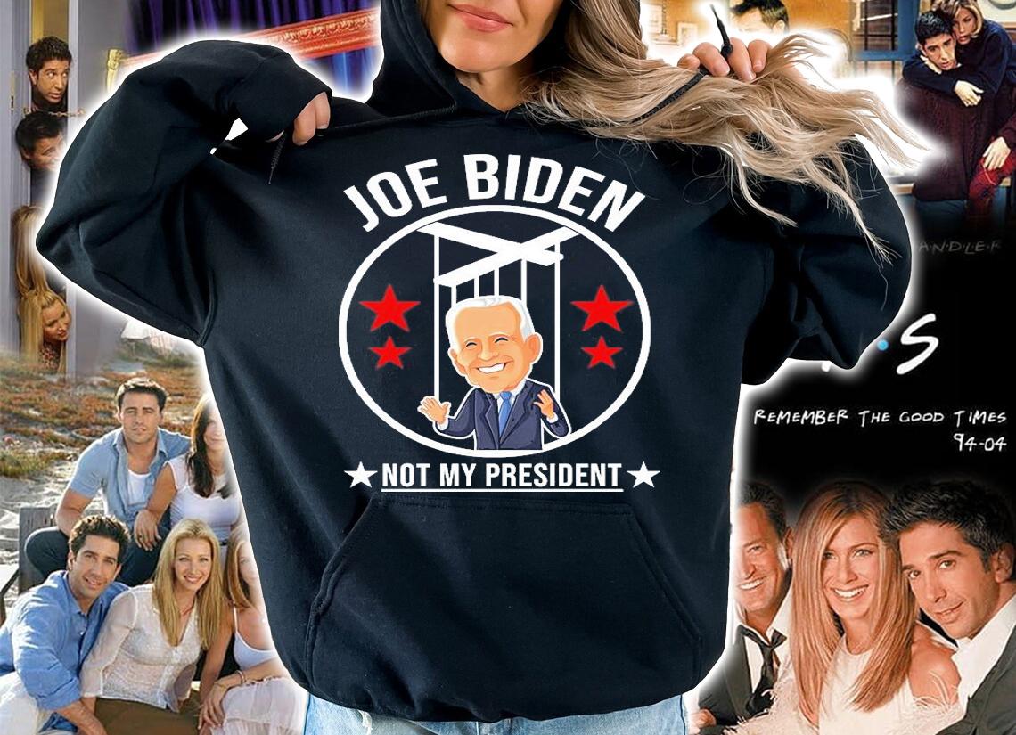 Joe Biden Not My President Puppet Funny T-Shirt hoodie