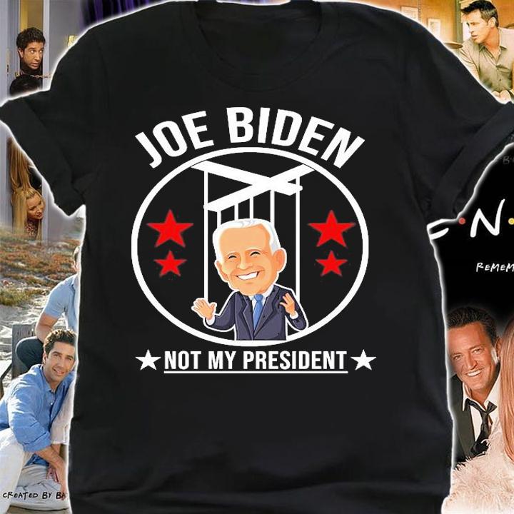 Joe Biden Not My President Puppet Funny T-Shirt shirt