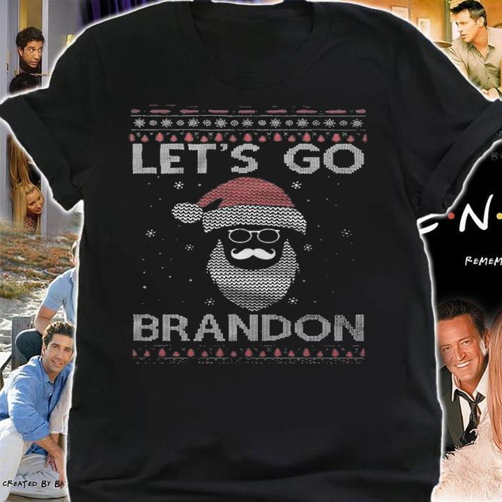 Let's Go Brandon Ugly Christmas FJB T-Shirt shirt