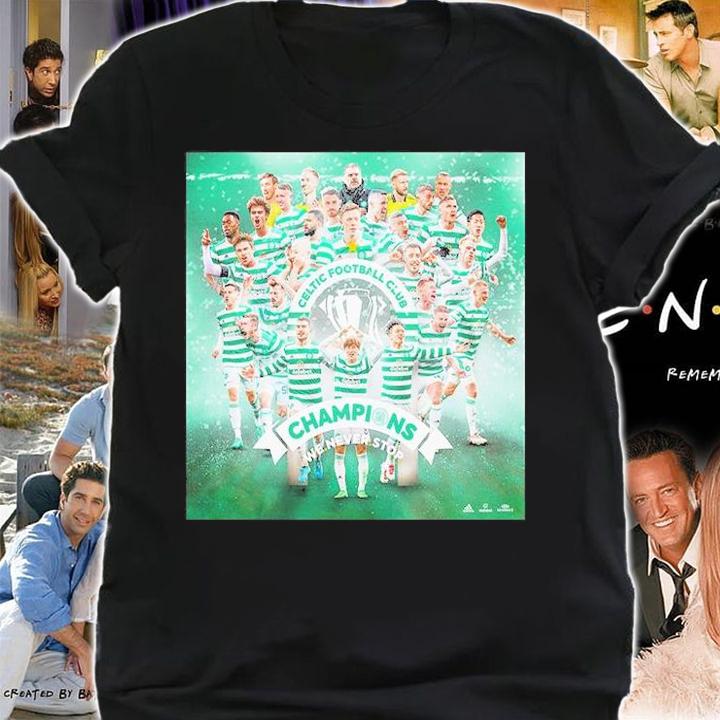 Congratulations Celtic FC Champions UCL T-Shirt shirt