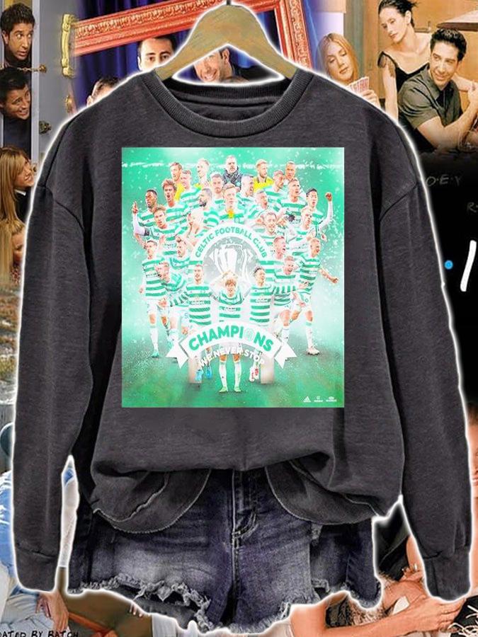 Congratulations Celtic FC Champions UCL T-Shirt sweatshirt