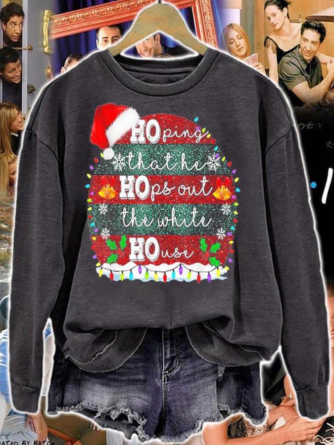 Funny Joe Biden Republican Let's Go Brandon Christmas T-Shirt sweatshirt