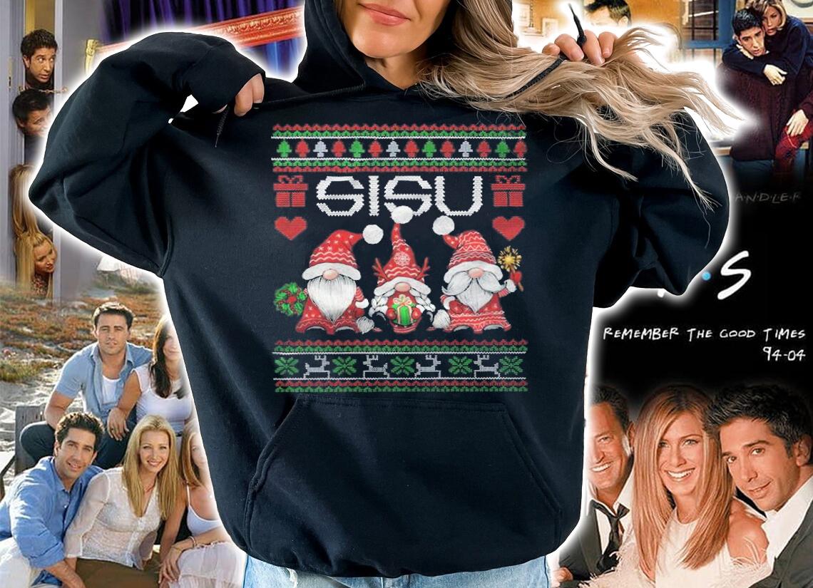Gnomes Sisu Christmas Pattern Shirt