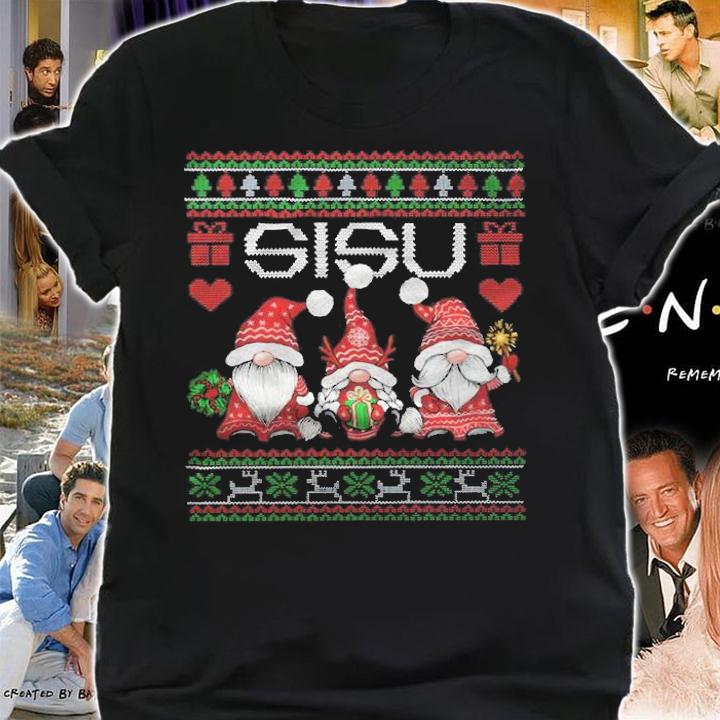 Gnomes Sisu Christmas Pattern Shirt