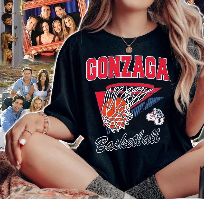Gonzaga Basketball T-Shirt woman shirt