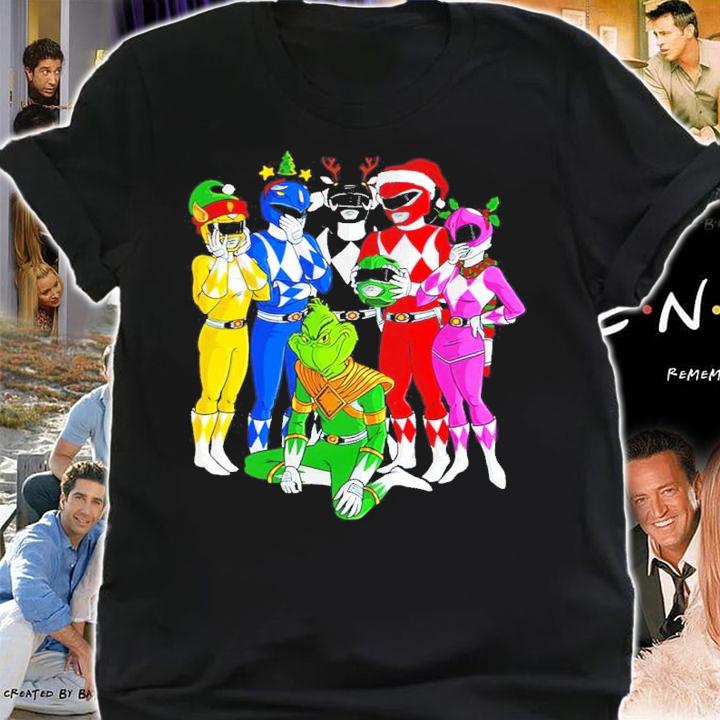 Grinch Rangers Christmas Shirt