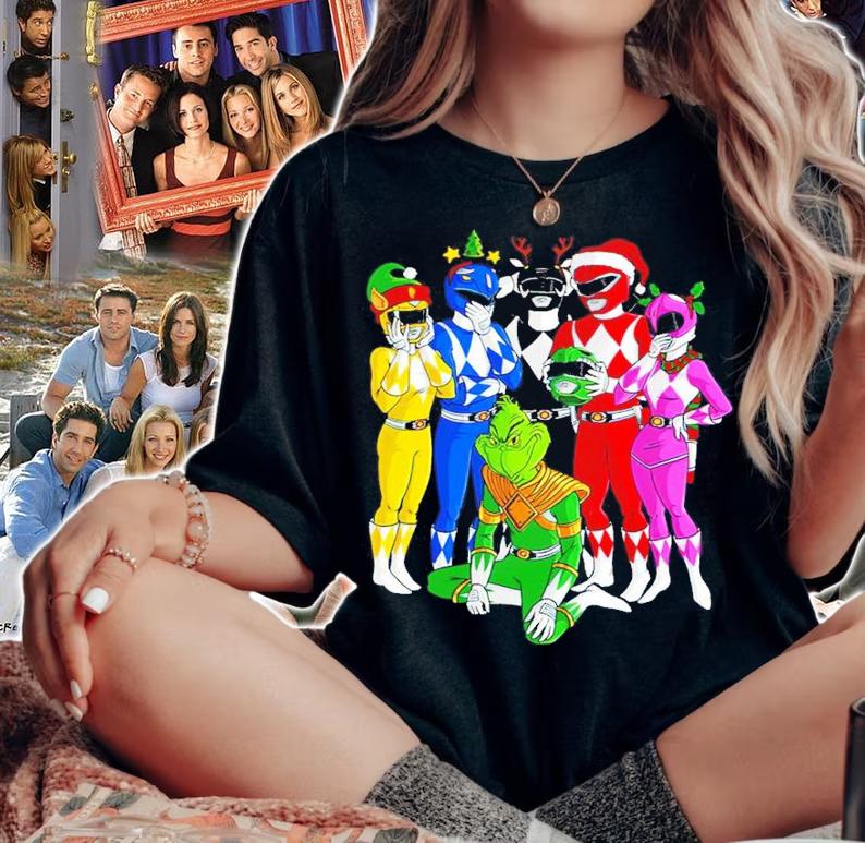 Grinch Rangers Christmas Shirt
