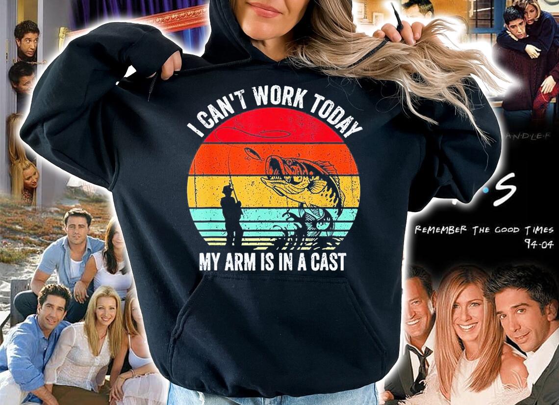 I Cant Work Today My Arm Is In A Cast Vintage T-Shirt