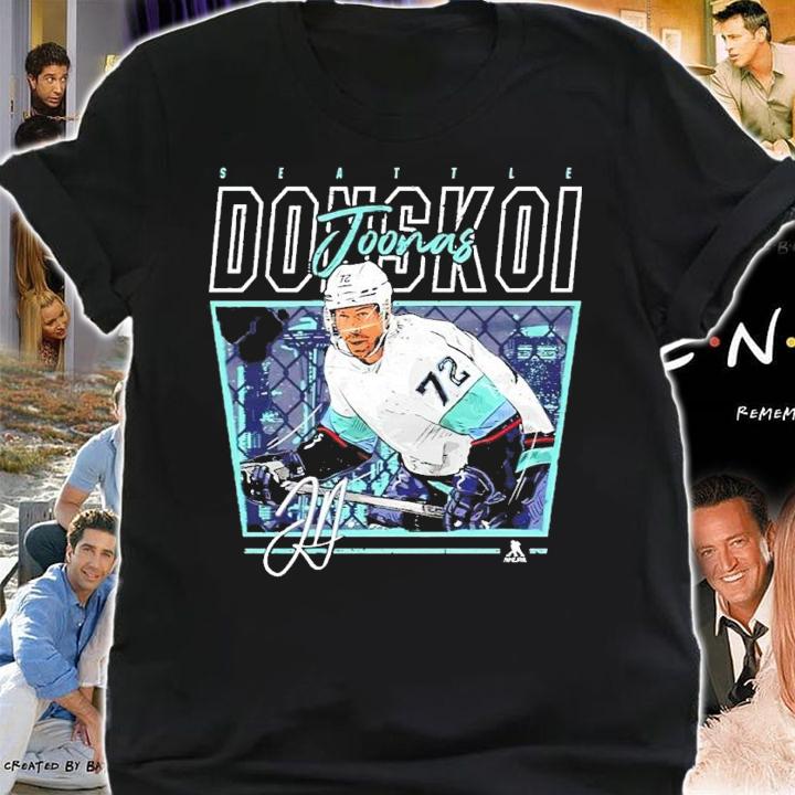 Joonas Donskoi Cage Seattle Hockey Signature Shirt