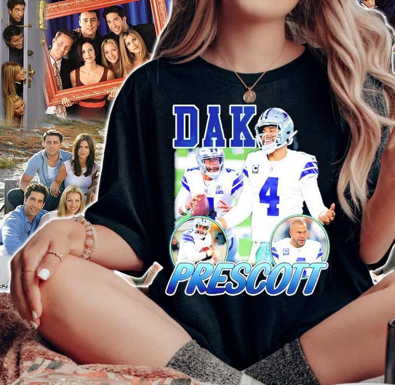 NFL Dallas Cowboys Dak Prescott Autographed Shirt