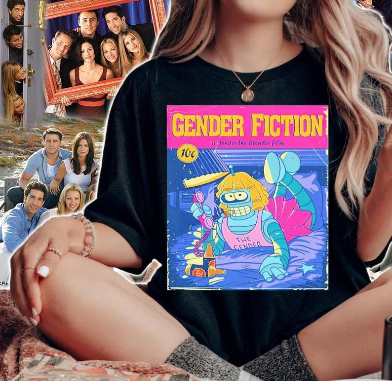 Surrender Dorothy Gender Fiction A Bender The Offender Film Shirt woman shirt