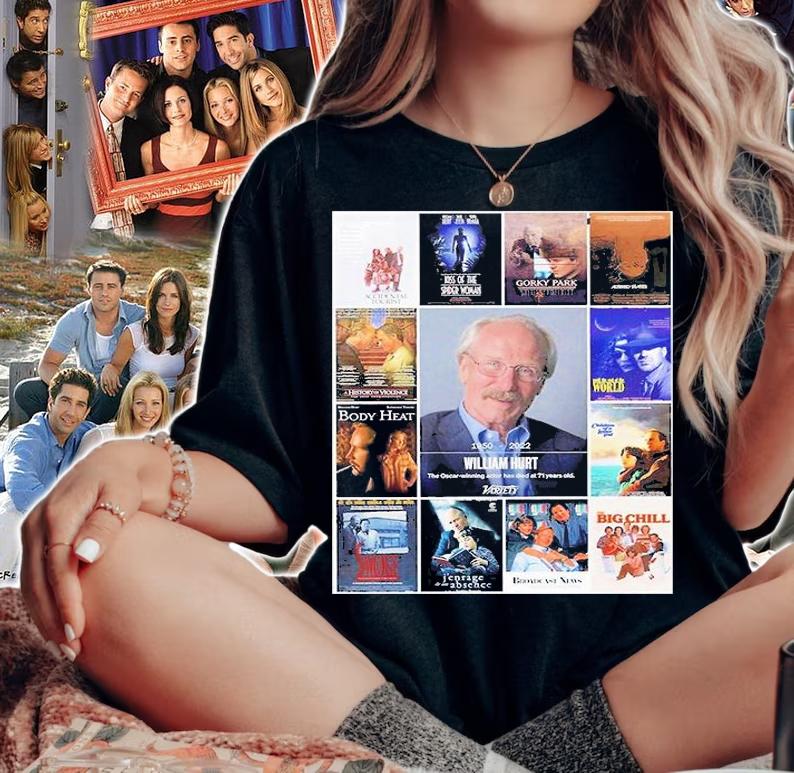 William Hurt 2022 RIP Memories T-Shirt woman shirt
