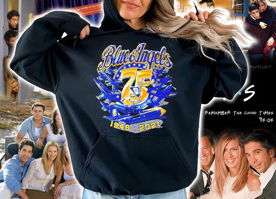 Blue Angels 1946-2021 shirt hoodie