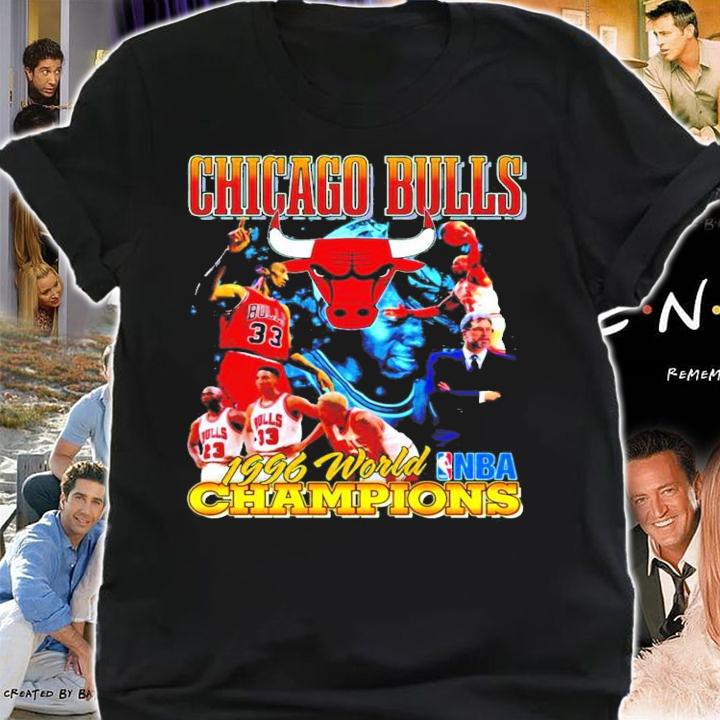 Chicago Bulls 1996 World NBA Champions shirt shirt