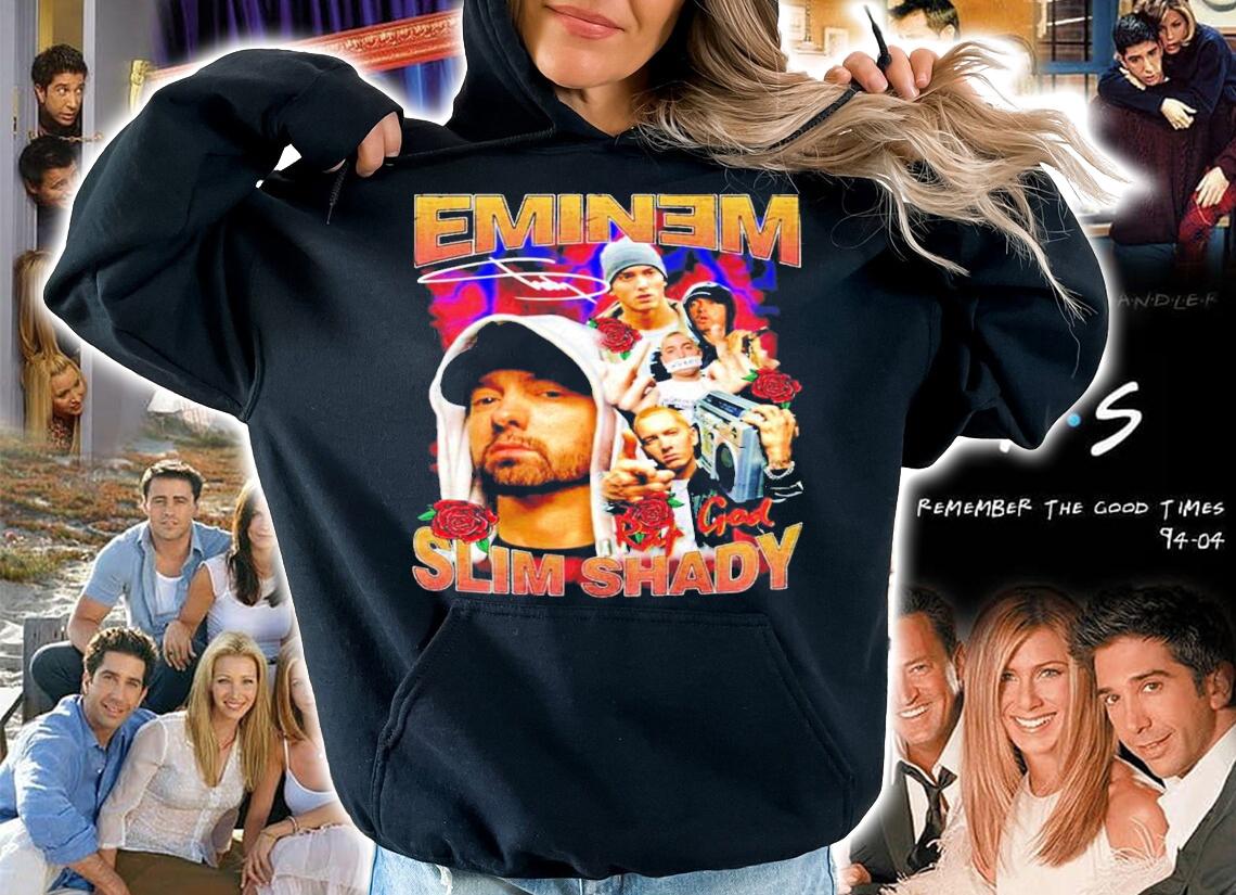 Eminem Slim Shady rap god signature shirt hoodie