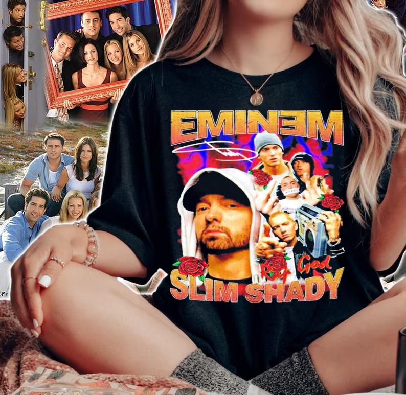 Eminem Slim Shady rap god signature shirt woman shirt