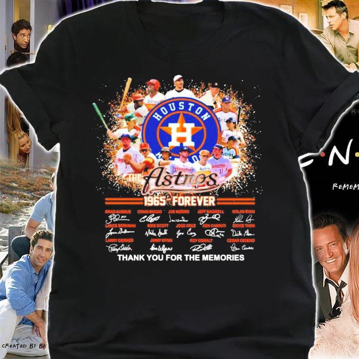Houston Astros all team 1965 forever signatures shirt shirt