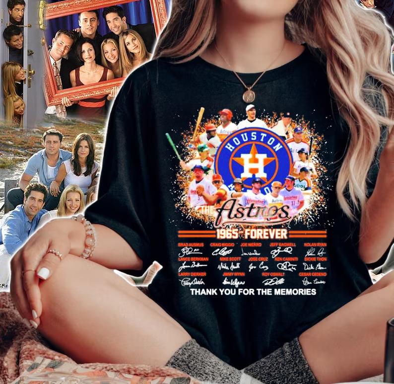 Houston Astros all team 1965 forever signatures shirt woman shirt