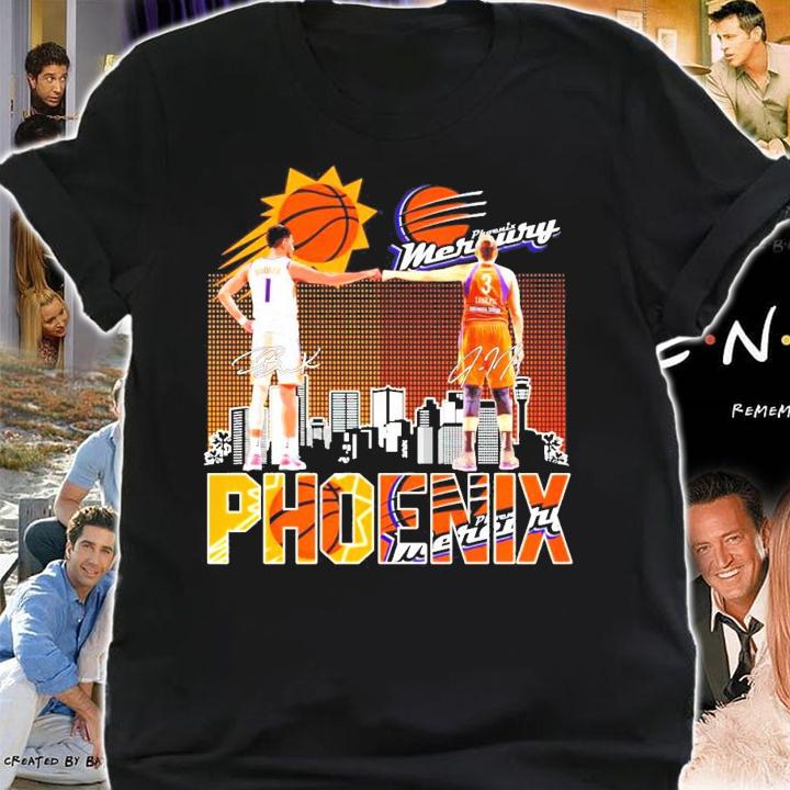 Phoenix Booker vs Diana Taurasi signature shirt
