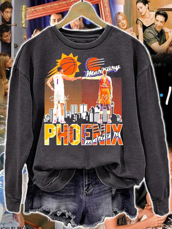 Phoenix Booker vs Diana Taurasi signature shirt