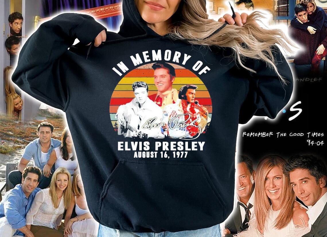 In memory of Elvis Presley Signature vintage shirt hoodie