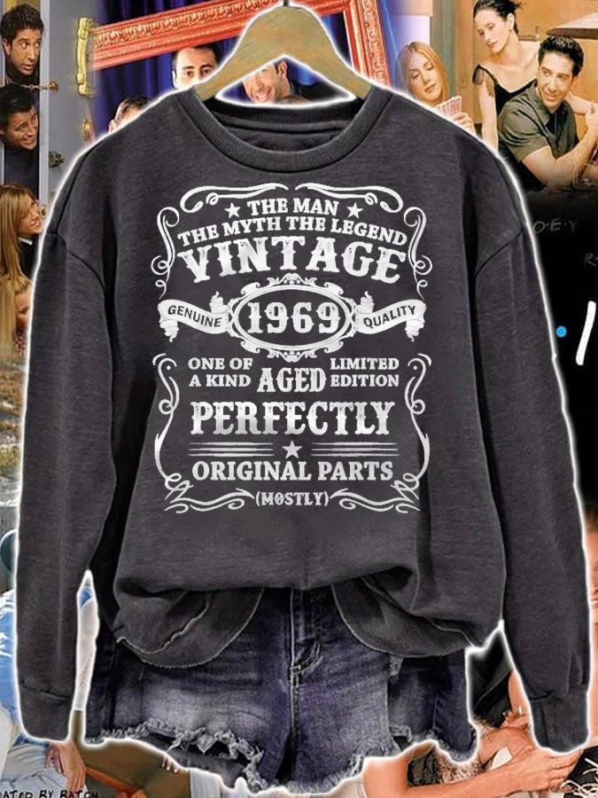 Mens 52 Years Old Gift Vintage 1969 Man Myth Legend 52Nd Birthday Shirt sweatshirt