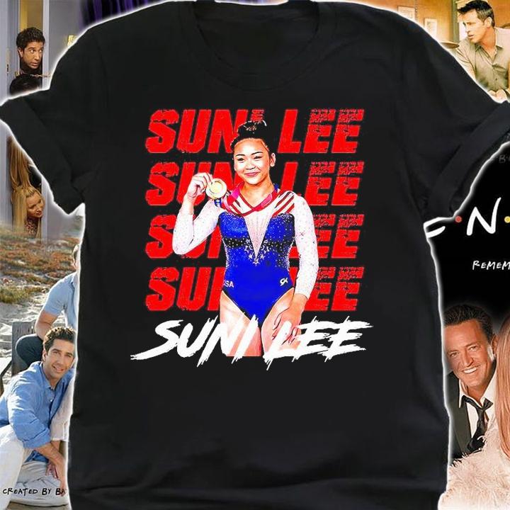 Sunisa Lee Team USA Gymnastics T-shirt shirt