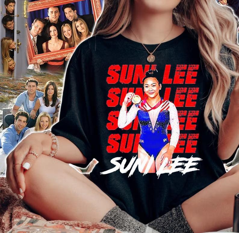 Sunisa Lee Team USA Gymnastics T-shirt woman shirt