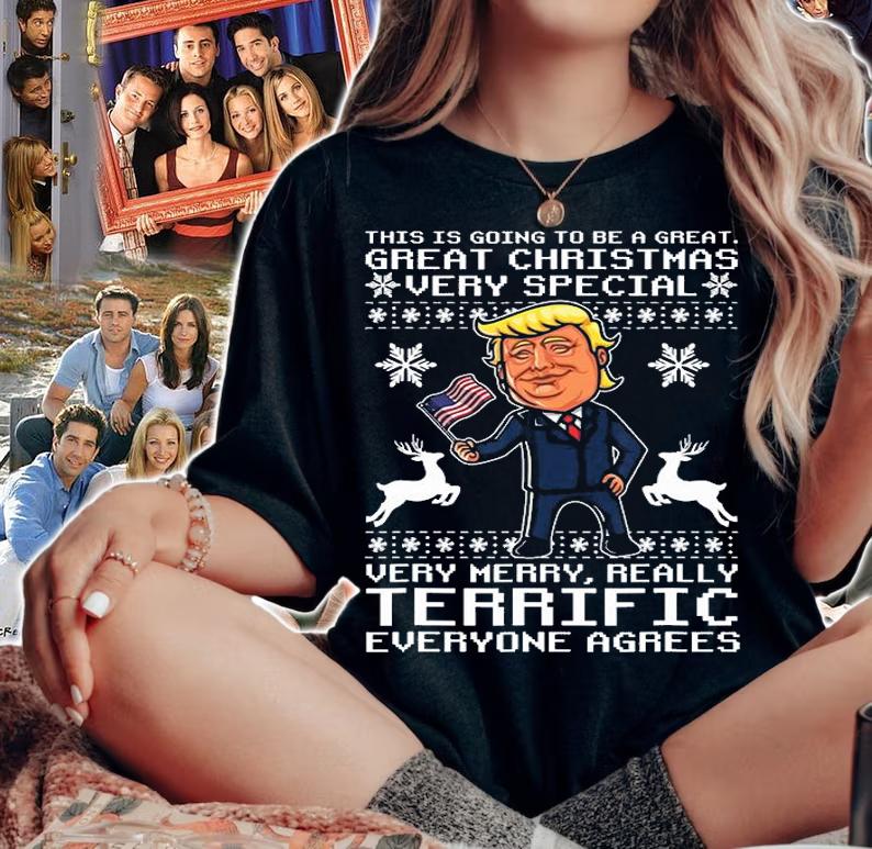 This Is Going To Be A Great Christmas Santa Trump T-Shirt woman shirt